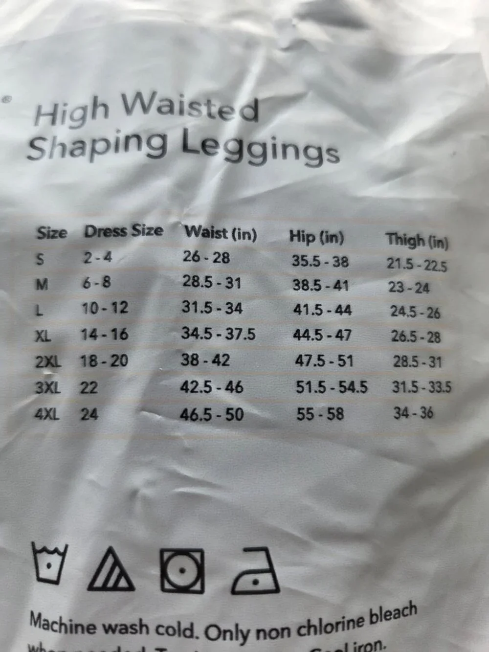 Shapermint Essentials High-Waisted Shaping Leggings Black XL